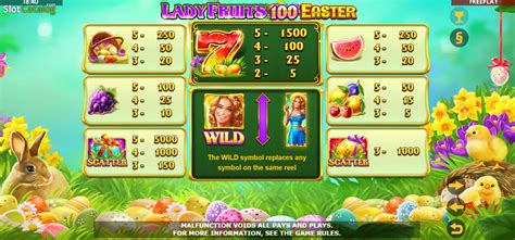 Lady Fruits 100 Easter betsul